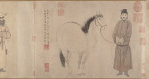 Palefreniers et chevaux
