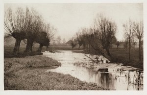 Eaux stagnantes de la rivière Lea - Frederick (attr. to) Barnard