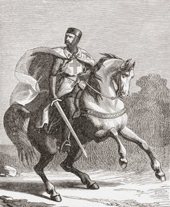 Un soldat des Templiers - . .