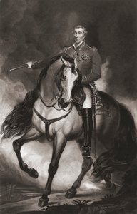 Arthur Wellesley, duc de Wellington, portrait équestre - . .