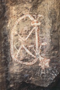Peintures rupestres aborigènes, Nourlangie Rock, parc national de Kakadu - Isabel Redie