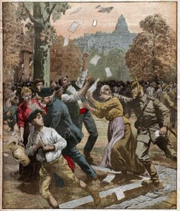 Bruxelles pendant la Première Guerre mondiale - Ferdinand Georg Waldmuller