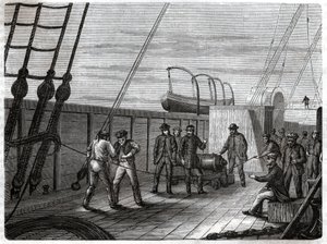 Câble télégraphique sous-marin - Frederick (attr. to) Barnard