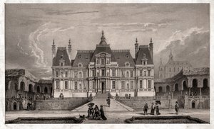 Château de Maison Lafitte, vers 1850