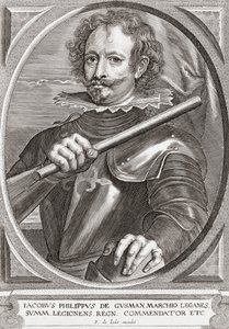 Diego Mexía Felipez de Guzmán y Dávila. Portrait. - . .