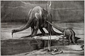 Dinosaures en Afrique - . .