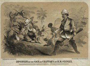 Découverte du Sage de Chappaqua par H.M. Stanley - . .