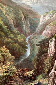 Dovedale, Peak District, Derbyshire, Angleterre - . .