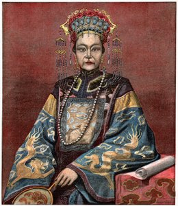 Impératrice douairière Cixi - . .