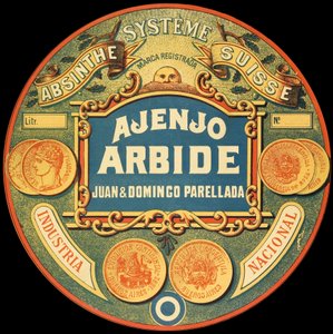 Étiquette de la marque argentine d