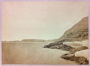 Expédition en Arctique (1875-1876) du capitaine George Nares (1831-1915) : Vue vers le sud depuis le cap Payer - Frederick (attr. to) Barnard