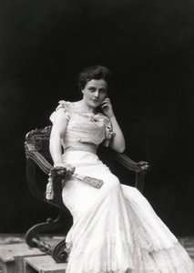 Portrait féminin - Henry Charles Fehr