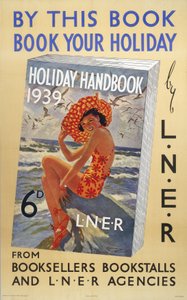 Manuel des vacances 1939, affiche LNER