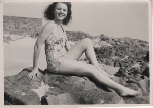 Vacancier portant le maillot de bain 