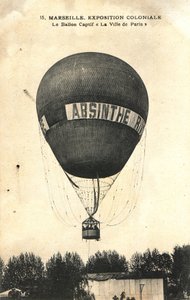 Montgolfière publicitaire pour l