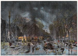 Ouragan à Paris - . .
