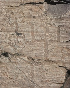 Vallée de Camonica, pétroglyphes sur roche