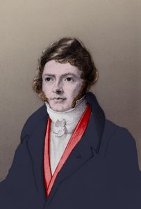 Jean François Champollion. vers 1850 (gravure) - . .