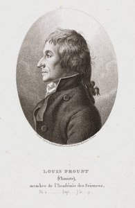Joseph Louis Proust, chimiste français, vers 1795