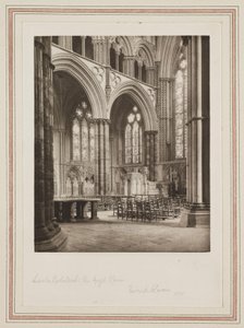 Cathédrale de Lincoln, le Chœur des Anges - John Pardon