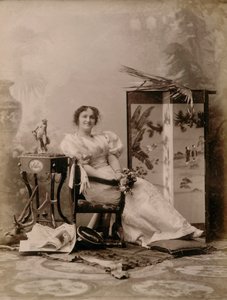 Actrice de théâtre lyrique - Henry Charles Fehr