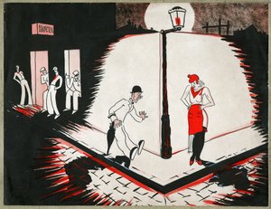 Marianne en prostituée, vers 1930 - . .