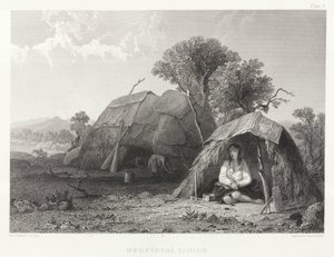 Lodge menstruelle, Amérique du Nord - John Pardon