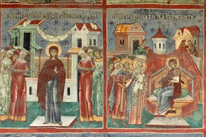 Monastère (manastirea Sucevita). L