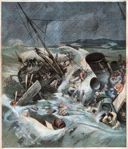 Naufrage en mer - John Pardon