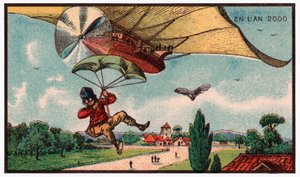 Parachute, vers 1910