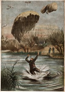 Parachutiste allemand pendant la Première Guerre mondiale - Ferdinand Georg Waldmuller