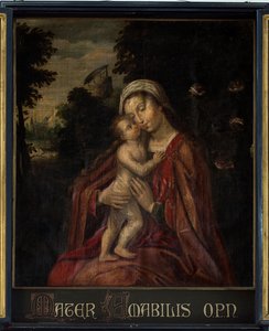 Église paroissiale (Église Saint-Quentin). Triptyque - . .