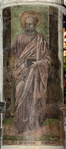 Église paroissiale (Parochiekerk Onze-Lieve-Vrouw). Intérieur. Le chœur. Peinture murale