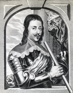 Portrait de Ferdinand II de Médicis (1610-1670) en 1645, Grand-Duc de Toscane, gravure - William Walcutt