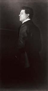Portrait de Pietro Mascagni, le musicien - Henry Charles Fehr