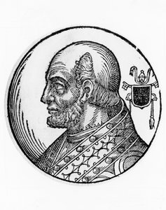 Portrait de Théodore Ier (mort en 649), 73ème pape de l