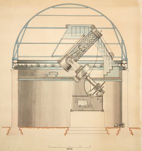 Télescope réflecteur avec dôme - John Pardon
