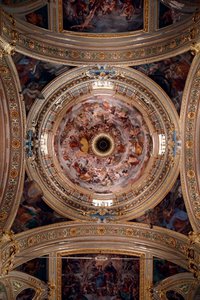 Église San Donato. Fresque. Gênes. Italie. - . .