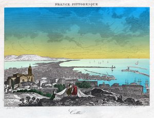 Sète, vers 1850
