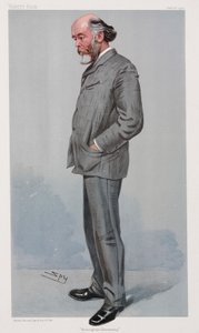 Sir Oliver Lodge, physicien anglais - Henry Charles Fehr