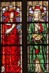 Vitrail de la cathédrale de Saint-Étienne de Sens - . .