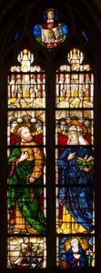 Vitrail de la cathédrale de Saint-Étienne de Sens - . .