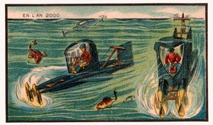 Yachts sous-marins, vers 1910 - . .