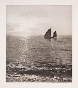 Lever de soleil en mer - Frederick (attr. to) Barnard