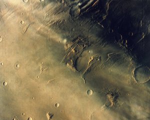 Surface de la planète Mars