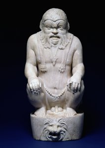 Le dieu égyptien Bes, d