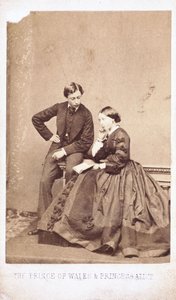 Le prince de Galles et la princesse Alice