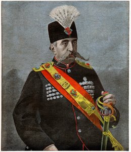Le Shah Mozaffar ad-Din - . .