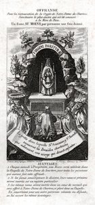 La Vierge Marie adorée par les druides. vers 1850 - . .