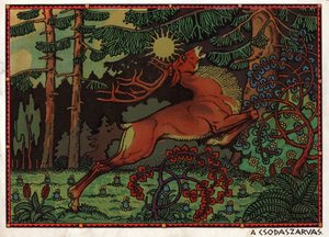 Le cerf miraculeux - . .